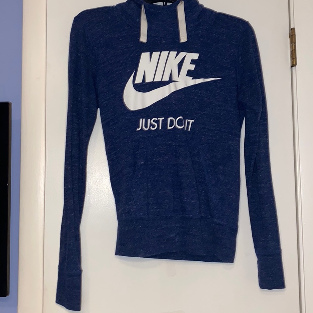 Blue Nike Hoodie XS